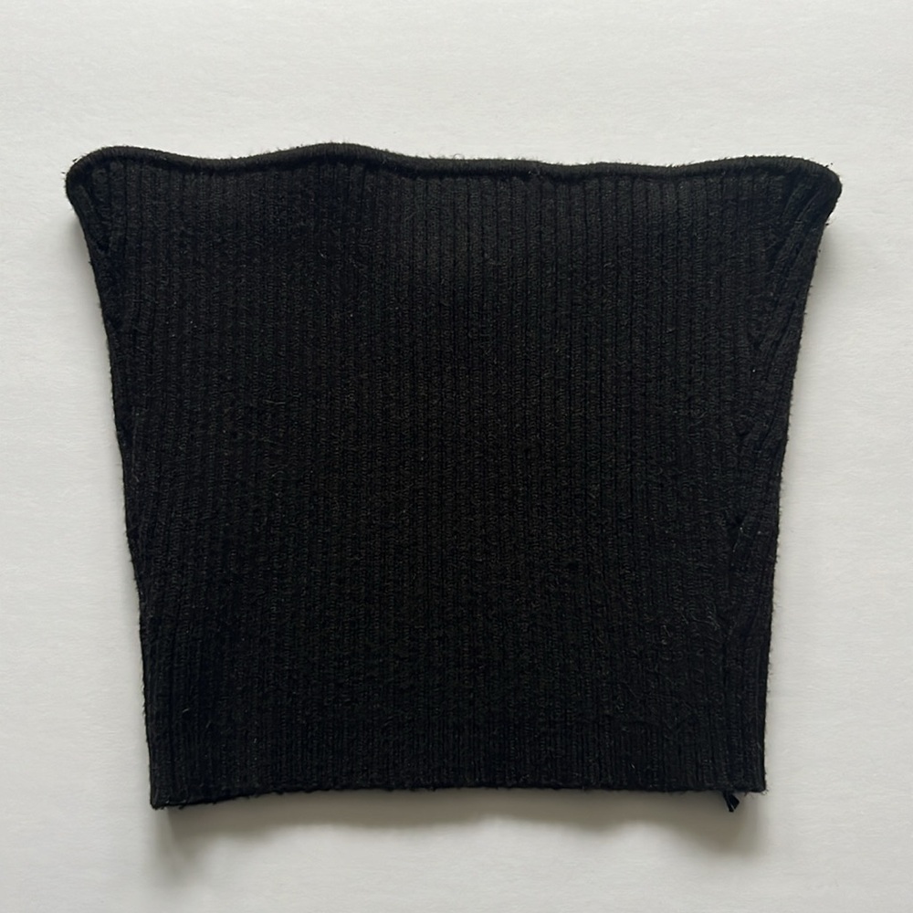 Zara Ribbed Knit Tube Top - Picture 3 of 3